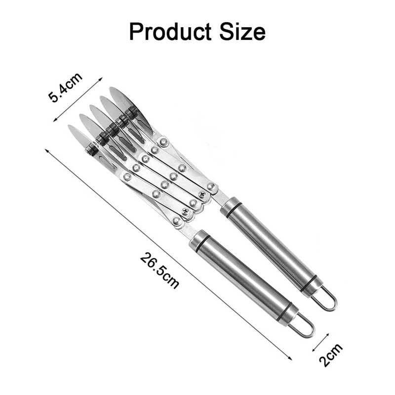 Pizza Wheel Cutter with 5 Wheels and Handle, Pizza Cutters