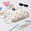 OZAOZ Large Pencil Case Pouch School Supplies Aesthetic Stationery Pen