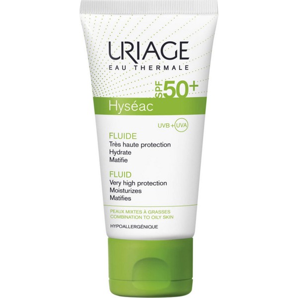 Uriage Hyseac SPF 50+ Fluid, 50ml