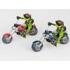 Formano Decorative Frog 'Biker', Length: 22 cm, Made of Artificial