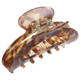 FOMIYES Large Marble Texture Hairpin Thick Hair Claw Clip Women Jumbo Hair Clamp Styling Tool