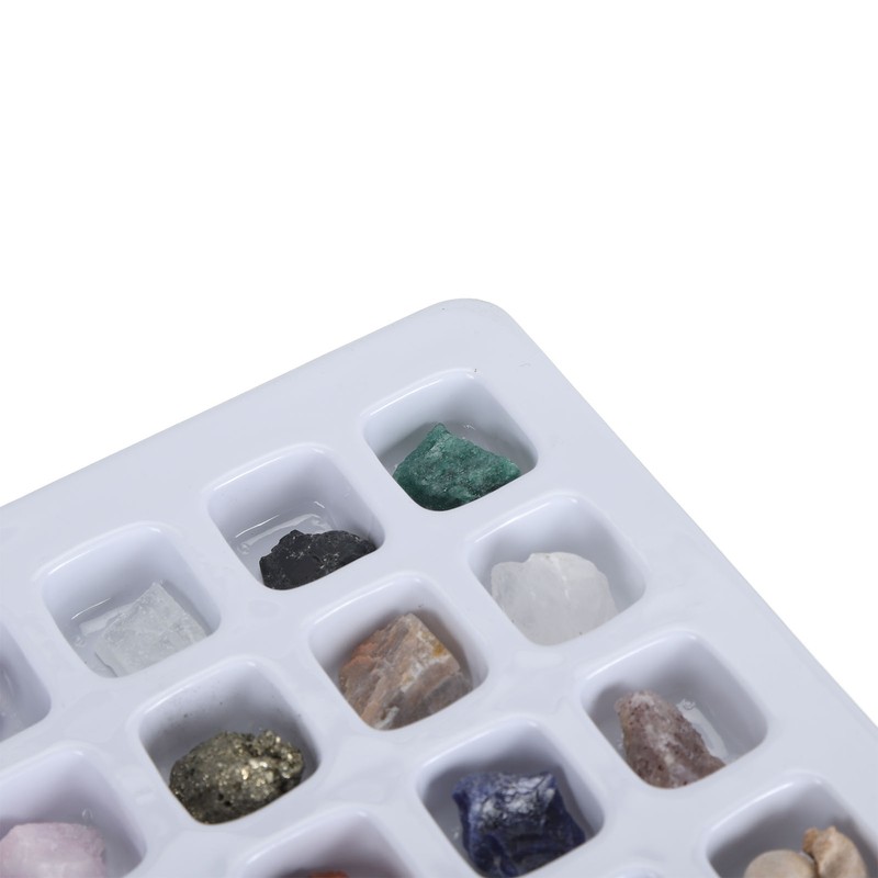 20pcs Rock Stone Colletction Kit for Boys Girls Exquisite Science