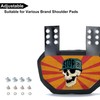 Fenduoer Football Back Plate,Rear Back Protector, Low Back Pad for
