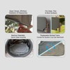 YGP Foldable Cat Window Perch with Space-Saving Fold-Down Design