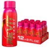 Steel Revit Energy Drink Raspberry 8oz (12-Pack) | 300mg Caffeine,