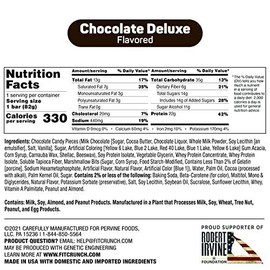 FITCRUNCH Loaded Cookie Protein Bar (12 Cookie Bars, Chocolate Deluxe)
