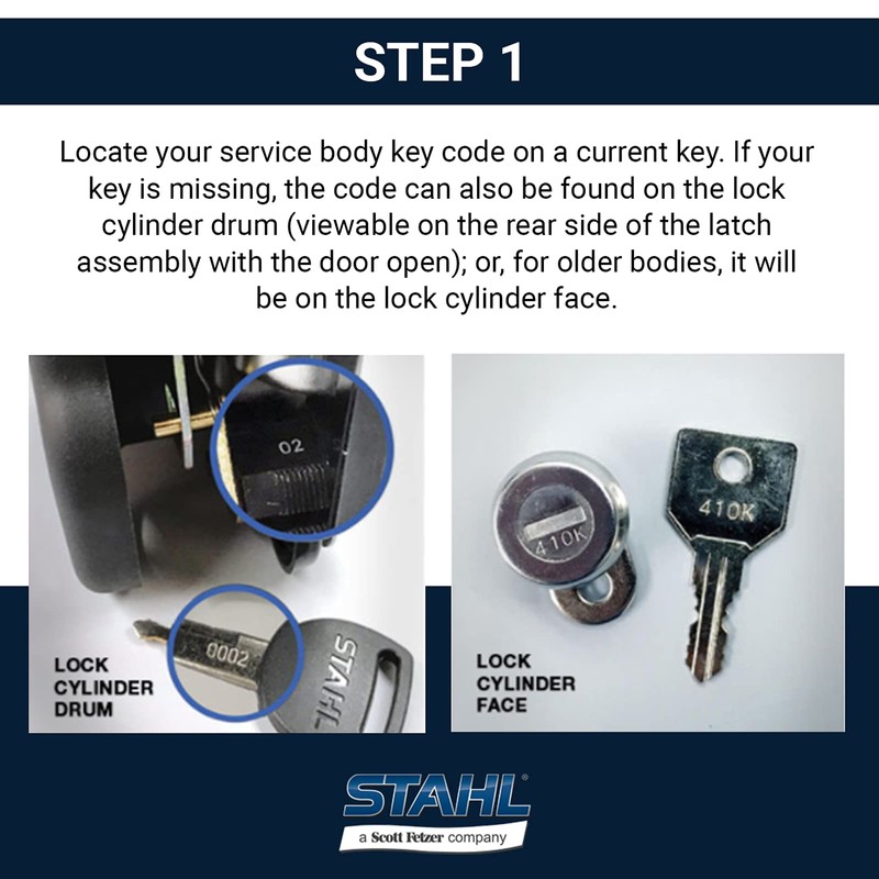 Stahl - 230033-08 - Key-0008 - STRATEC 08 (2-Pack)