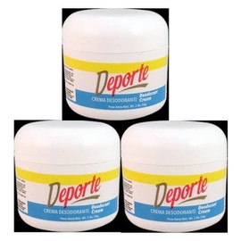 Deporte Crema Desodorante 2oz 3 Piezas