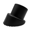 Timyrimy 1.5"/38mm Porch Swing Replacement Feet, Black Horseshoe-Shaped Plastic Leg