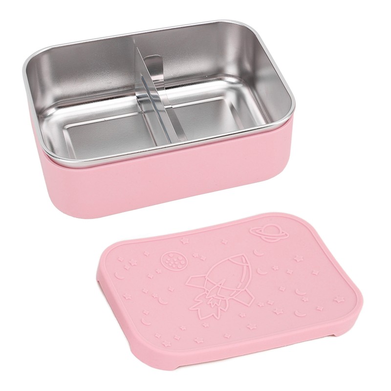 Stainless Steel Lunch Box 850ml Leakproof Sealed Bento Box with