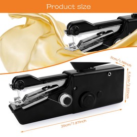 Sewing Machine Portable for Beginners, Adults, Electric Sewing Machines with Sewing Kit for DIY, Clothing, Fabric, Curtains (Charging Port Included)