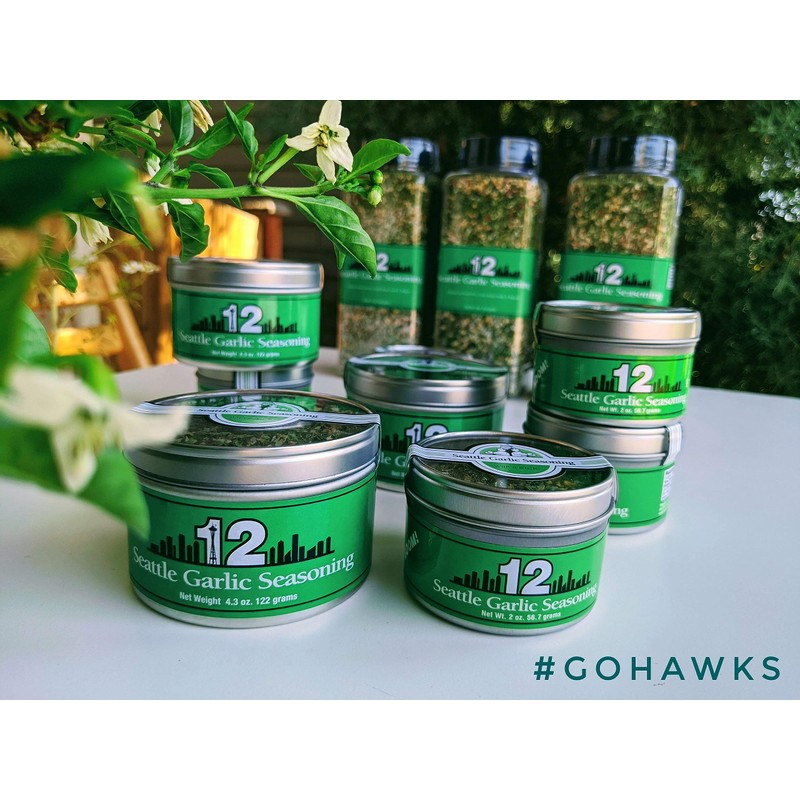 Two Snooty Chefs Seattle Garlic Seasonings, Garlic, Small