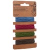 Elastici, 4 x 3 m; Ø 1 mm blu/rosa/verde/grigio