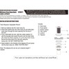 Grid Drain Strainer Assembly Without Overflow for Bathroom Sink, C.O.