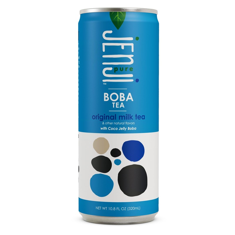 Jenji Pure Boba Tea, Original Milk Tea Flavor | 10.8