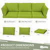 Pakunoda 8 pcs Outdoor Cushion Slipcovers Outdoor Patio Cushions Covers