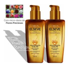 Kit de 2 Óleo Extraordinario para Cabello 100ml Elseve L'oréal