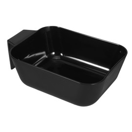 SAFIGLE Plastic Hair Coloring Bowl with Handle Professional Tinting Bowl for Salon and DIY Hairdressing for Mixing Black