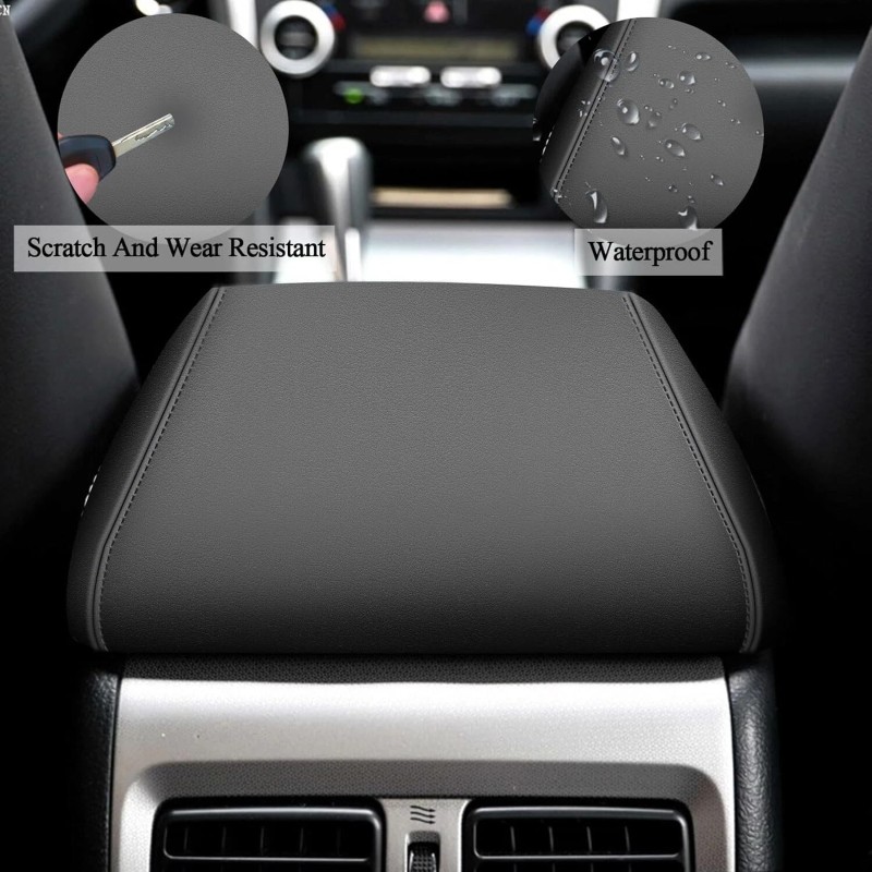 MIT Faux Leather For 2012-2017 Toyota Camry Car Center Console