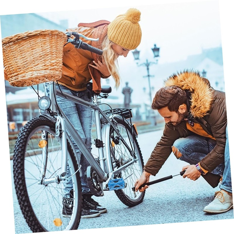 Totority Bike Pedals for Road Bikes Pair Aluminium Alloy Rolling