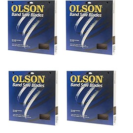 Olson Saw WB57256BL 56-1/8-Inch by 3/8 Wide by 4 Teeth Per Inch Band Saw Blade (Fоur Расk)