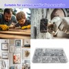 Approx 395 PC Assortment of High-Quality Concrete Nails, Masonry, Wood