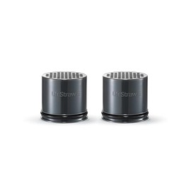 LifeStraw Go - Activated Carbon Capsule Replacement (2-Piece) - Grey, One Size