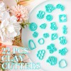 TAINSKY Spring Polymer Clay Cutters, 20 Shapes Spring Clay Cutters,