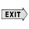 Relaxdays Exit Antique Design Arrow Right Sign Sign Wall &