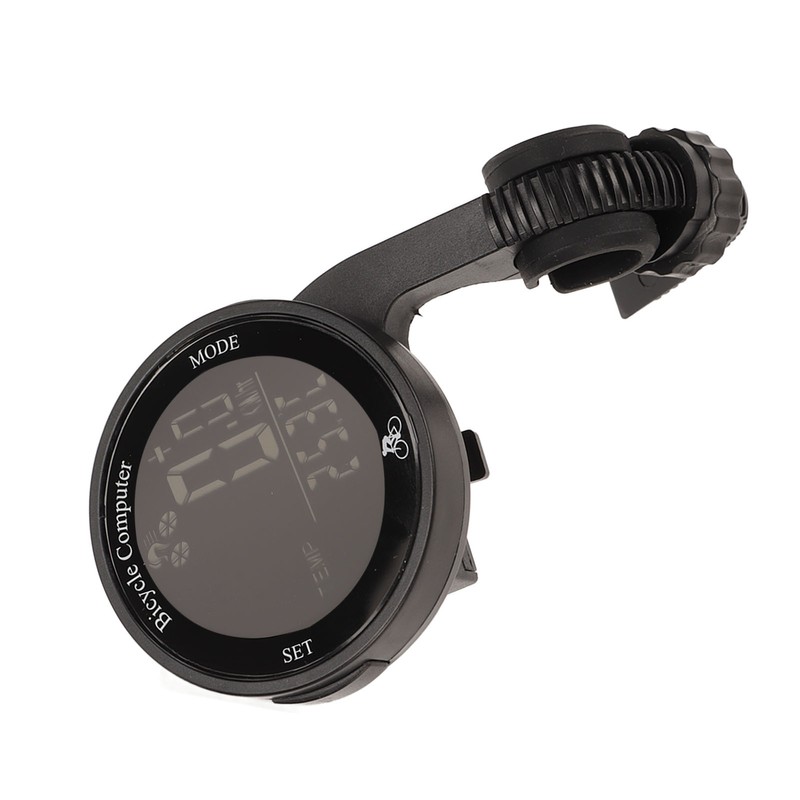 Bike Computer Speedometer Thermometer Clock Large Screen Clear Handwriting Waterproof