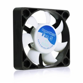 AABCOOLING Super Silent Fan 5 - Silent and Efficient 50mm Fan with 4 Anti-vibration Pads - Value Pack 3 Pieces, Airflow Fan, Computer Fan, 3D Printer Fan, Silent Case Fan 17.5 dB(A), 8.5 CFM, 3500 RPM