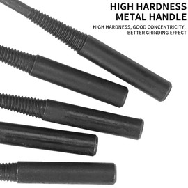 NuoDunco Mounting Mandrel for Sanding Rolls W/1/8 Arbor Hole, 1/4" Stem Mandrel for Die Grinder, Drill (2 Pack)