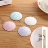4Pcs Door Handle Silicone Bumper Pads, Self-Adhesive Wall Protector, Silent