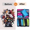 Large Packing Cubes for Travel,SWEDOU 2pcs Travel Packing Cubes for