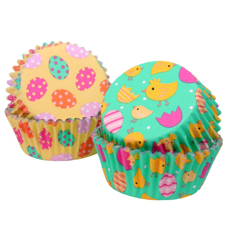 PME Easter Foil-Lined Cupcake Cases - Easter Chicks, Set of