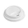 100-Pack Sip Lids Ripple Coffee Cup Lids - Large To