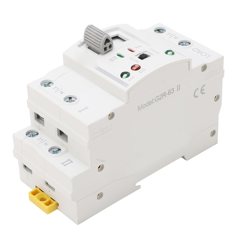 Dual Power Automatic Transfer Switch 2P 32A Millisecond Switching ATS