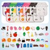 Montessori Magnetic Stickers, Strong Magnetic Colour Sorting Toy, Educational Colour