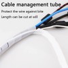 FEEIMOL Cable conduit, self-closing cable spiral, 16 mm, cable duct,