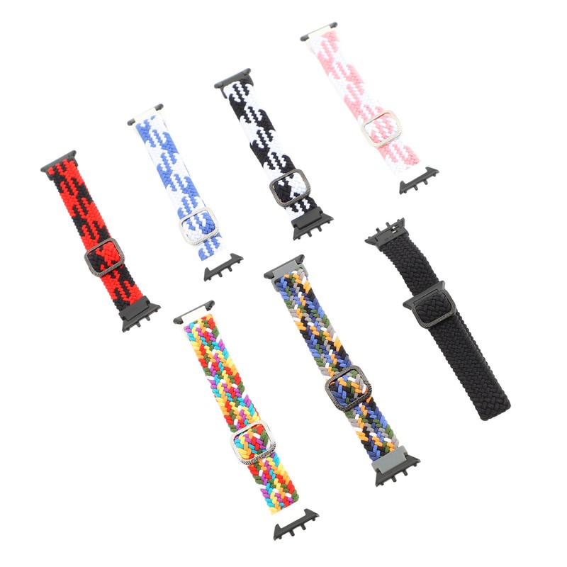 7 Packs Replacement Nylon Watch Band Elastic Braided Sport Watch