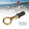 Snap Handle Drain Plug Rubber Brass Twist Design Long Lasting