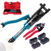 Muzata Upgraded Custom Cable Railing Crimping Tool Hydraulic Crimper Hydraulic