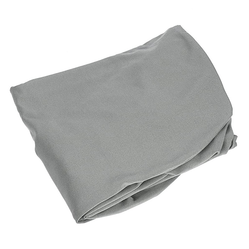 BTSKY 2 Pack Grey Bar Stools Slipcovers with Backrest Cover