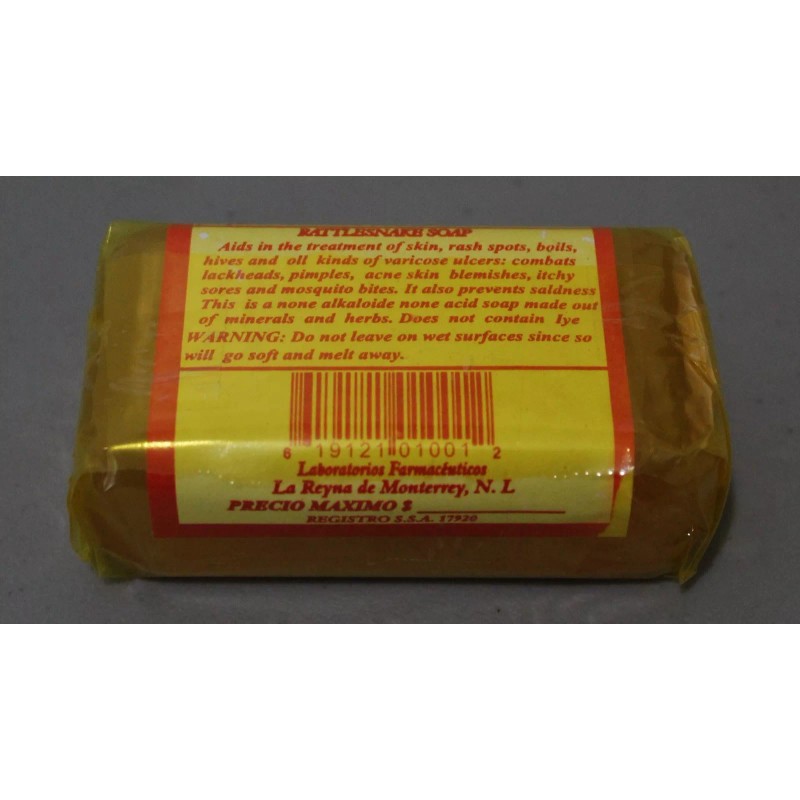 Mi Pais Jabon de Aceite de Vibora RattleSnake Soap Treatment
