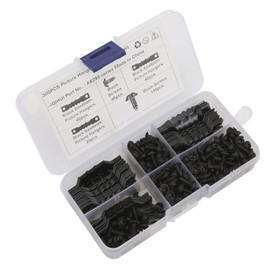 Colgador de pared de diente de sierra, resistente a la oxidación, resistente y duradero, colgador de imágenes de diente de sierra para maletero para barcos para caravanas(Negro)