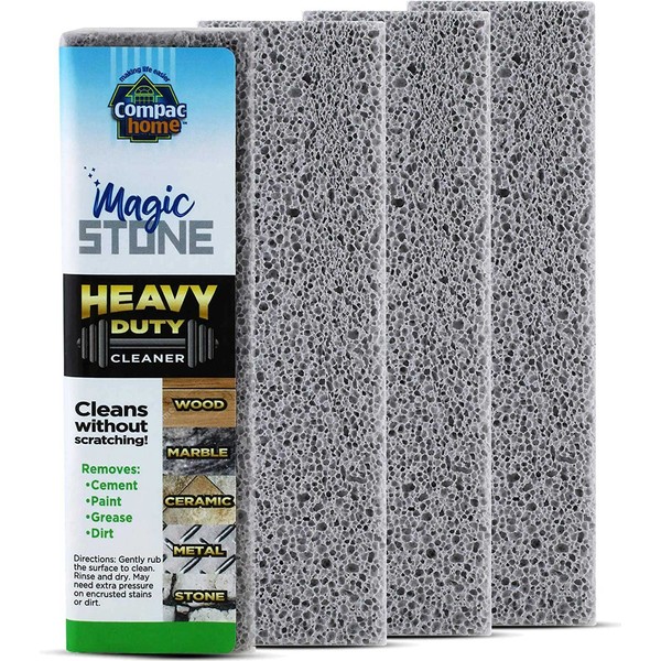 COMPAC HOME MagicStone - Varilla de limpieza resistente, 4 unidades