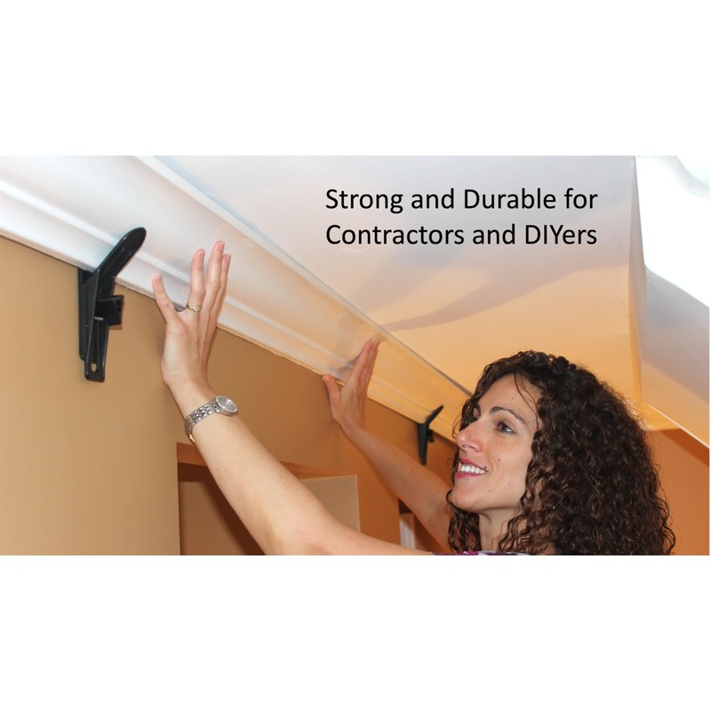 Crown Molding Hanger by Smithline; Crown Molding Installation