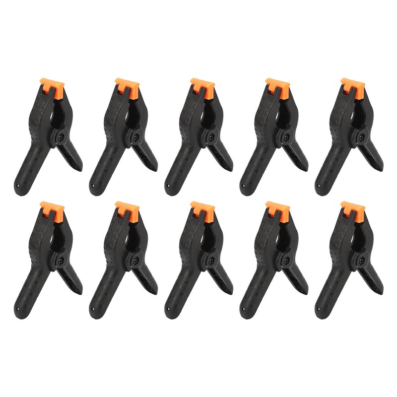 10Pcs Spring Clamp Plastic Clip Fixture Repair Fastening Tool Set