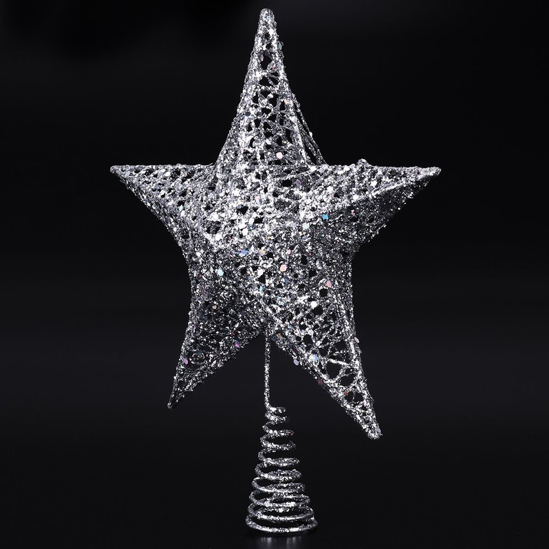 NICEXMAS Christmas Tree Topper Star Christmas Tree Decoration Star Treetop