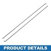 A ABSOPRO Bicycle Spoke 14G 300MM Mountain Bike Spoke Steel